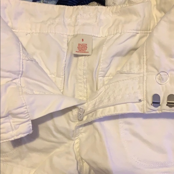 White size 5 Arizona White Shorts - Picture 3 of 3